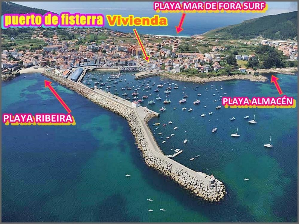 Apartamento Paseo Del Puerto Kap Kap Finisterre Exterior foto